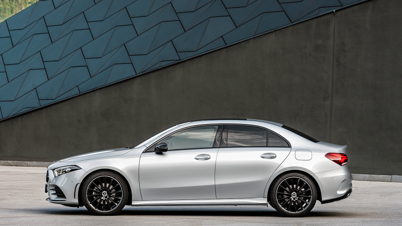 Illustration for article titled The 2019 Mercedes A-Class Is a Great Looking Little Sedan That's New to America